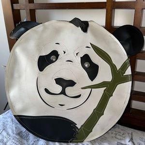 🌴Little Packrats Panda Backpack